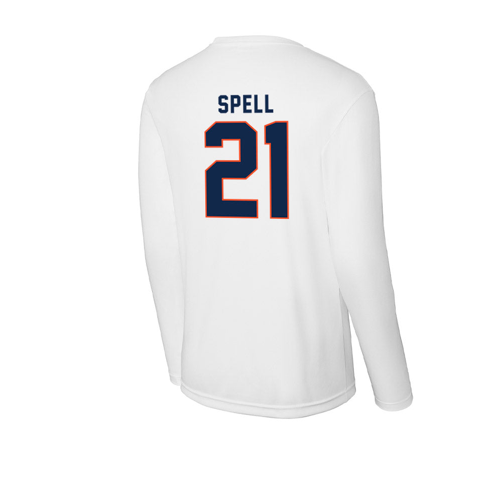 Virginia - NCAA Football : Landon Spell - Activewear Long Sleeve T-Shirt