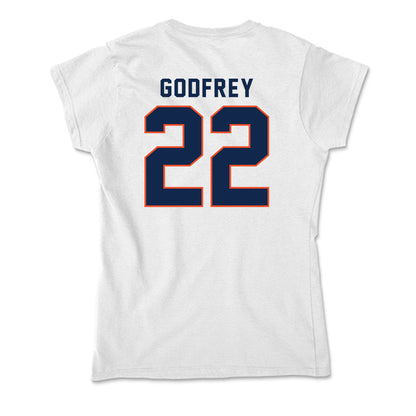 Virginia - NCAA Women's Soccer : Lia Godfrey - Soft Style Women’s T-Shirt-1