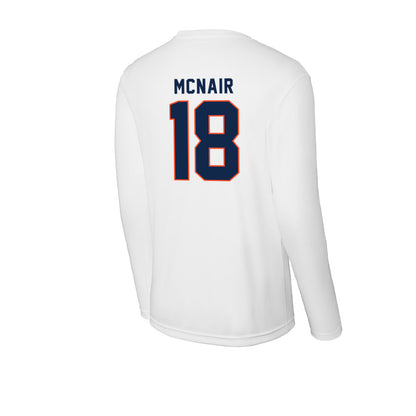 Virginia - NCAA Football : Jalen McNair - Activewear Long Sleeve T-Shirt-1