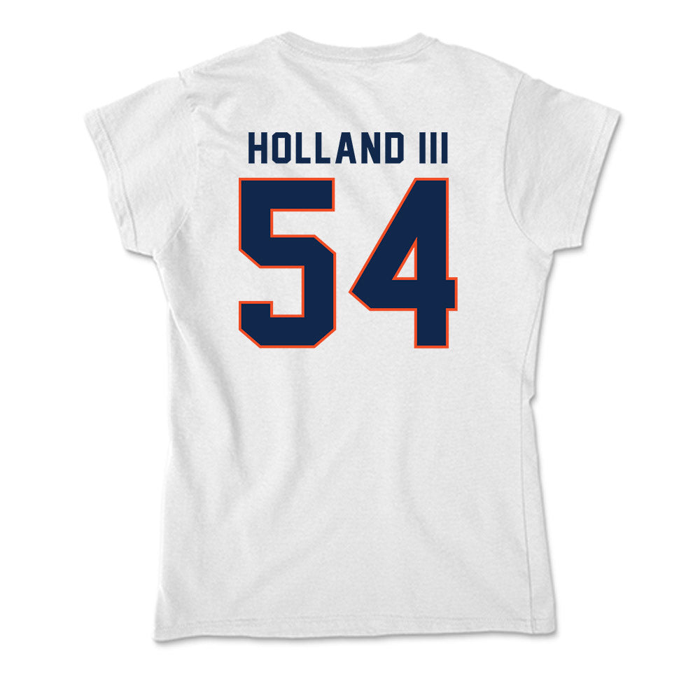 Virginia - NCAA Football : Joseph Holland III - Soft Style Women’s T-Shirt-1