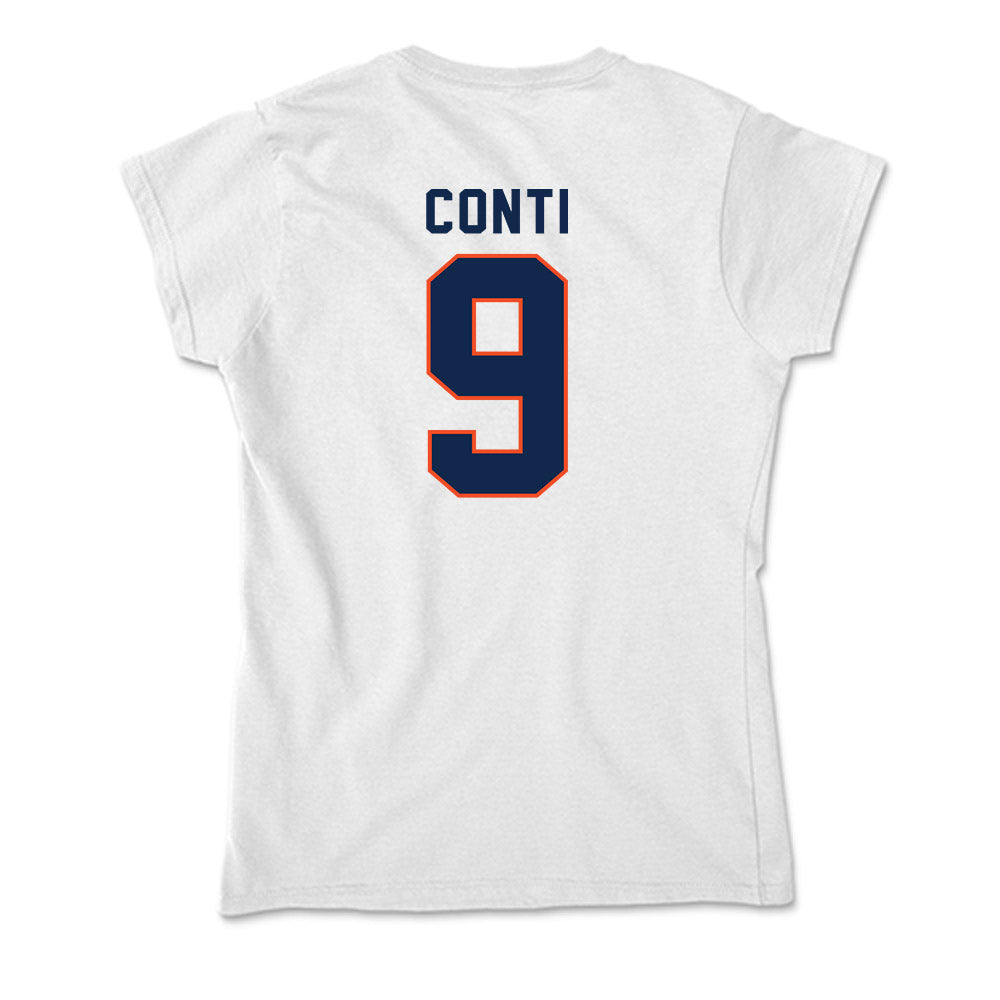 Virginia - NCAA Women's Lacrosse : Sophia Conti - Soft Style Women’s T-Shirt-1