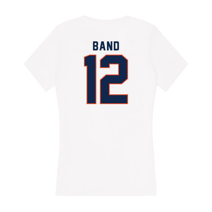 Virginia - NCAA Men's Lacrosse : Chase Band - Women's V-Neck T-Shirt-1