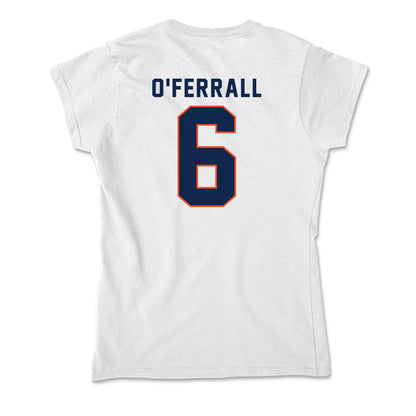 Virginia - NCAA Baseball : Griff O'Ferrall - Soft Style Women’s T-Shirt-1