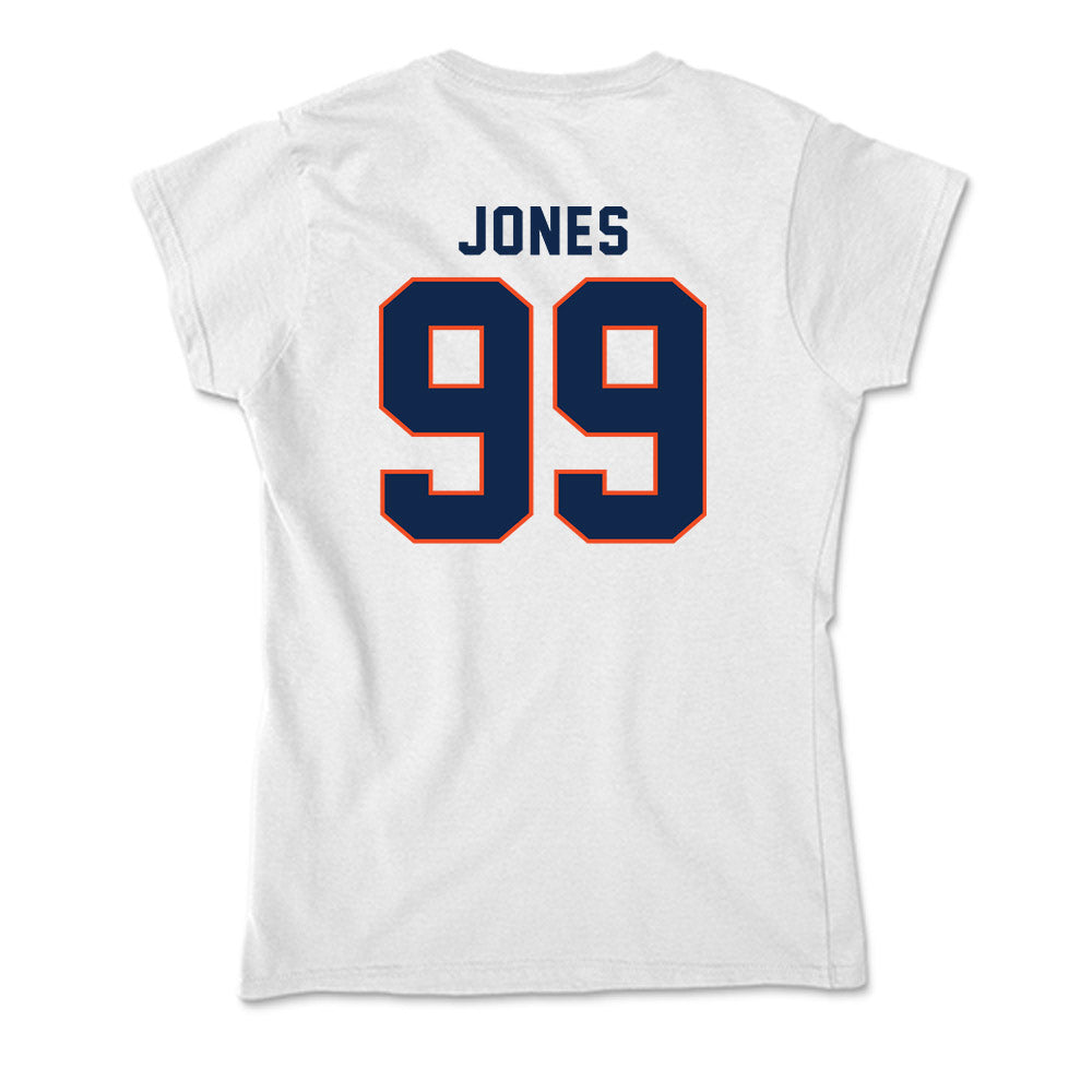 Virginia - NCAA Football : Daryl Jones - Soft Style Women’s T-Shirt-1