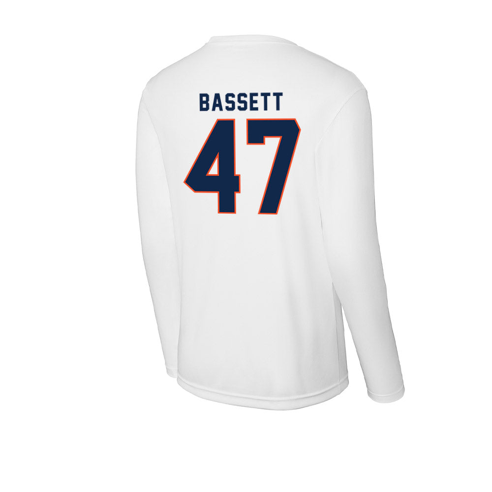 Virginia - NCAA Baseball : Nate Bassett - Activewear Long Sleeve T-Shirt