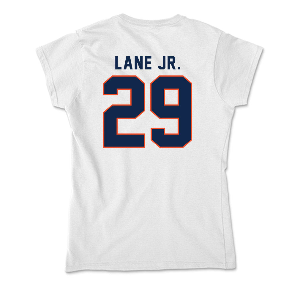 Virginia - NCAA Football : Davis Lane Jr. - Soft Style Women’s T-Shirt-1