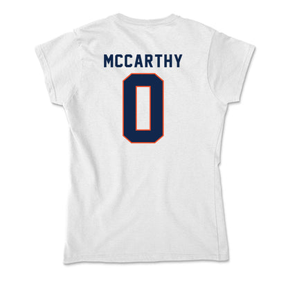 Virginia - NCAA Men's Lacrosse : Kian McCarthy - Soft Style Women’s T-Shirt-1