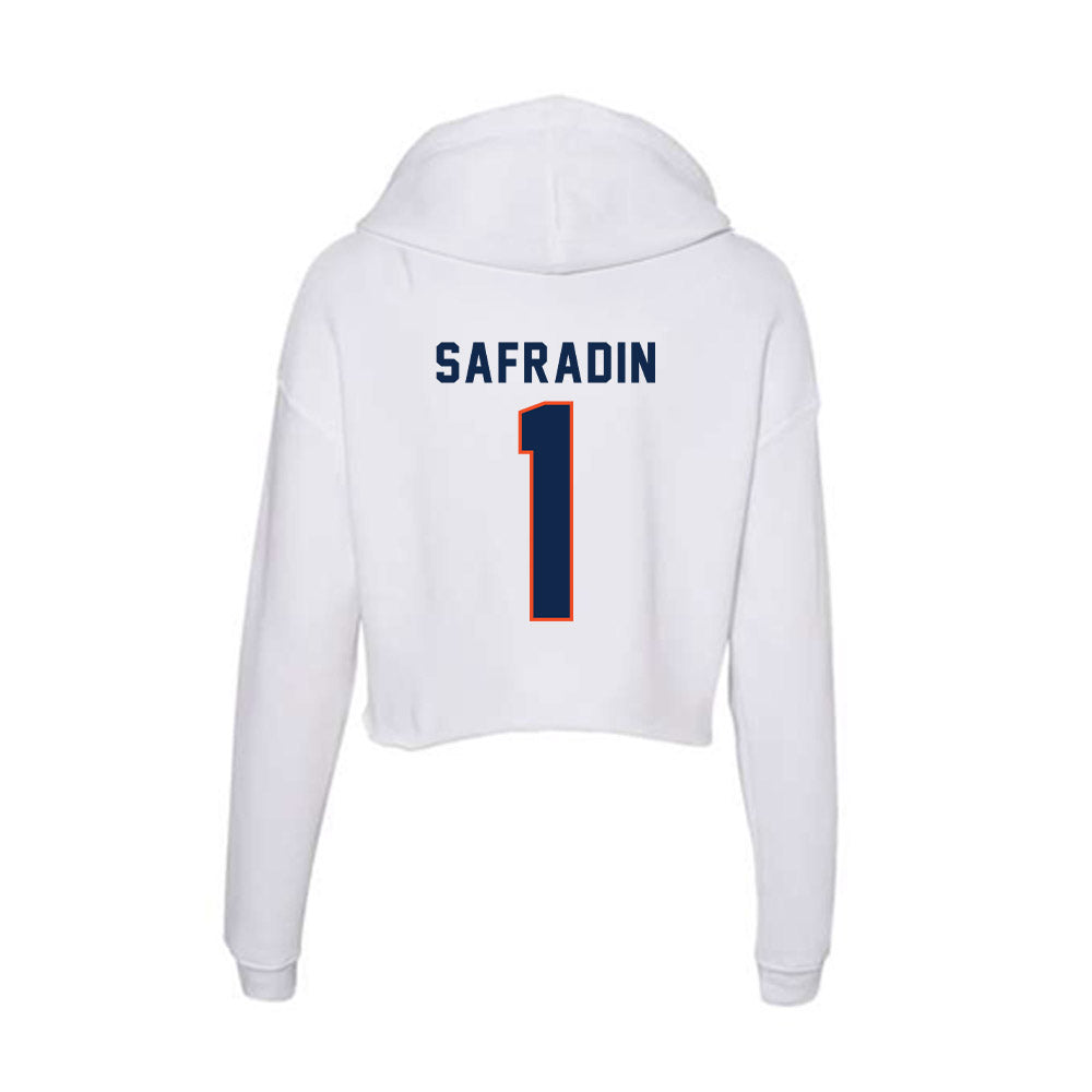 Virginia - NCAA Women's Soccer : Victoria Safradin - Women's Crop Fleece Hoodie-1