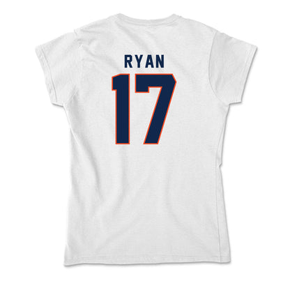 Virginia - NCAA Football : Aidan Ryan - Soft Style Women’s T-Shirt-1