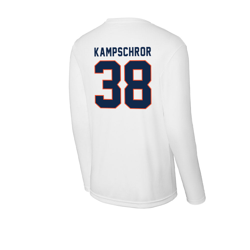 Virginia - NCAA Baseball : Dean Kampschror - Activewear Long Sleeve T-Shirt