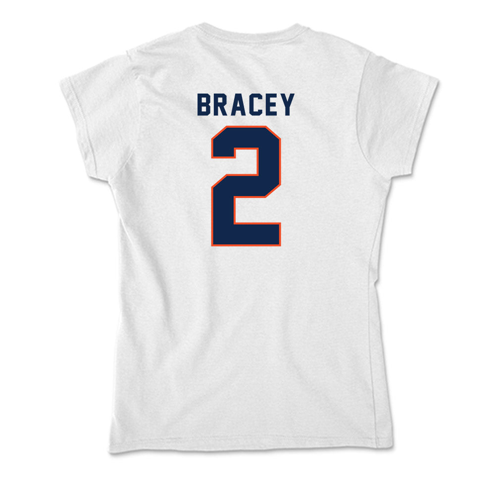 Virginia - NCAA Football : Stevie Bracey - Soft Style Women’s T-Shirt-1