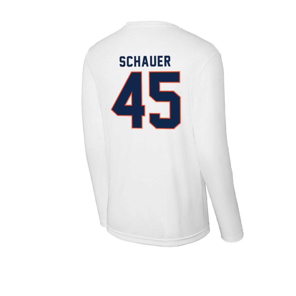 Virginia - NCAA Baseball : Luke Schauer - Activewear Long Sleeve T-Shirt