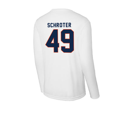 Virginia - NCAA Men's Lacrosse : John Schroter - Activewear Long Sleeve T-Shirt