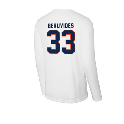 Virginia - NCAA Baseball : Freddy Beruvides - Activewear Long Sleeve T-Shirt