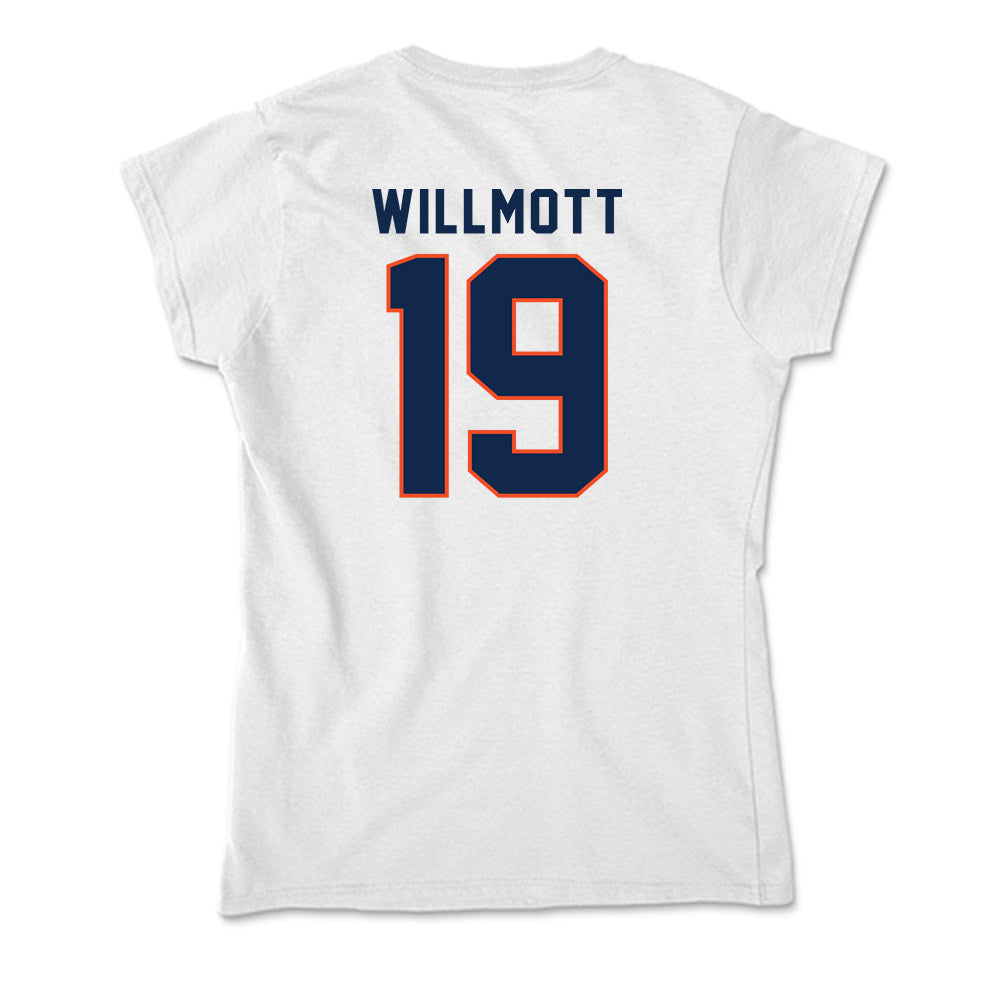 Virginia - NCAA Women's Lacrosse : Wylly Willmott - Soft Style Women’s T-Shirt-1