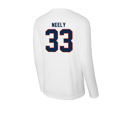 Virginia - NCAA Baseball : Bryce Neely - Activewear Long Sleeve T-Shirt-1