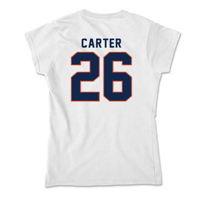 Virginia - NCAA Women's Soccer : Maya Carter - Soft Style Women’s T-Shirt-1