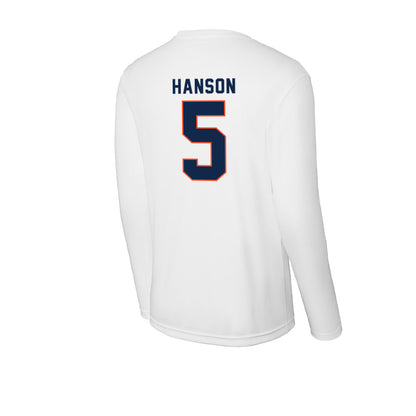 Virginia - NCAA Baseball : Luke Hanson - Activewear Long Sleeve T-Shirt