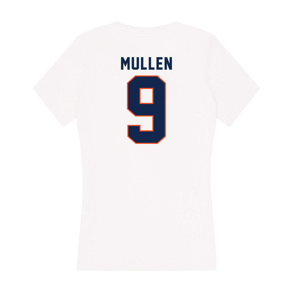 Virginia - NCAA Men's Lacrosse : Tucker Mullen - Women's V-Neck T-Shirt-1