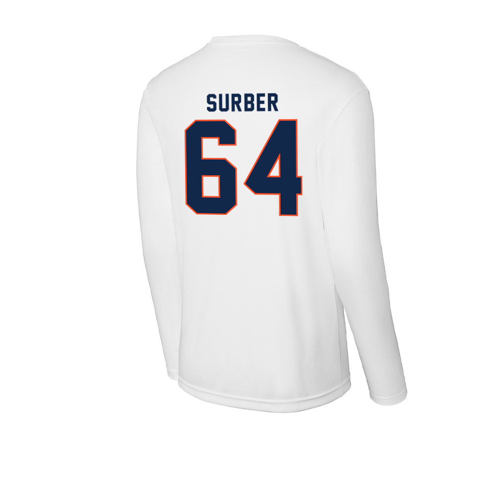 Virginia - NCAA Football : Cole Surber - Activewear Long Sleeve T-Shirt