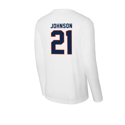 Virginia - NCAA Women's Basketball : Kymora Johnson - Activewear Long Sleeve T-Shirt