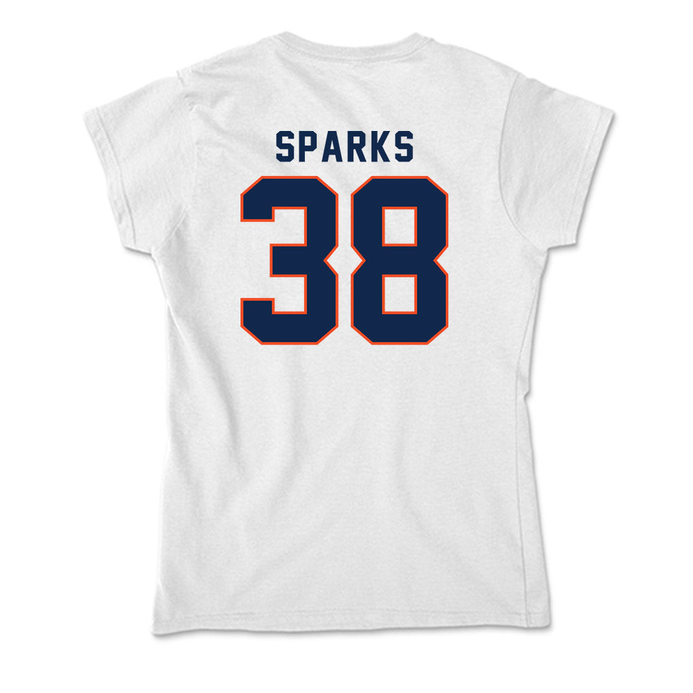 Virginia - NCAA Football : Daniel Sparks - Soft Style Women’s T-Shirt-1