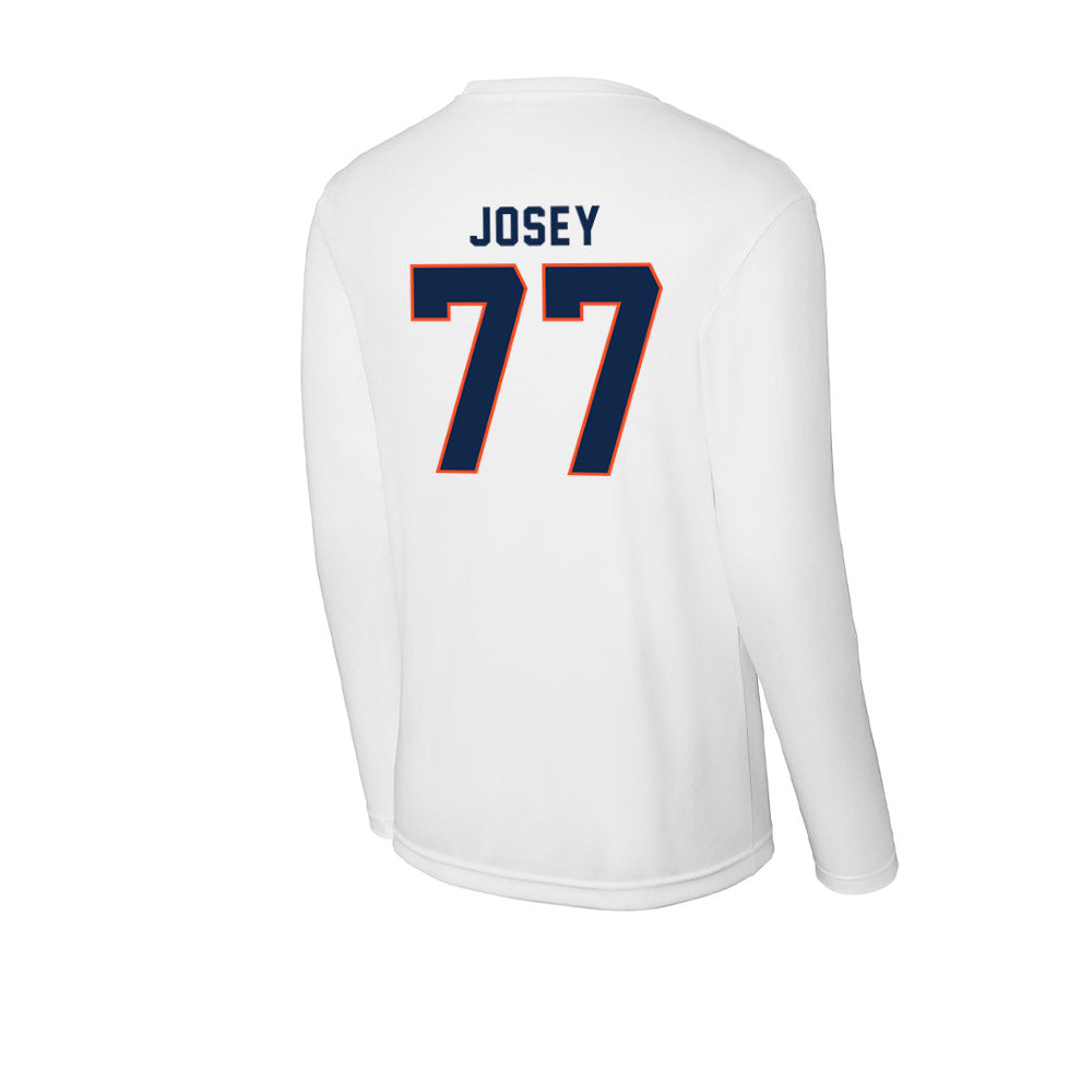 Virginia - NCAA Football : Noah Josey - Activewear Long Sleeve T-Shirt