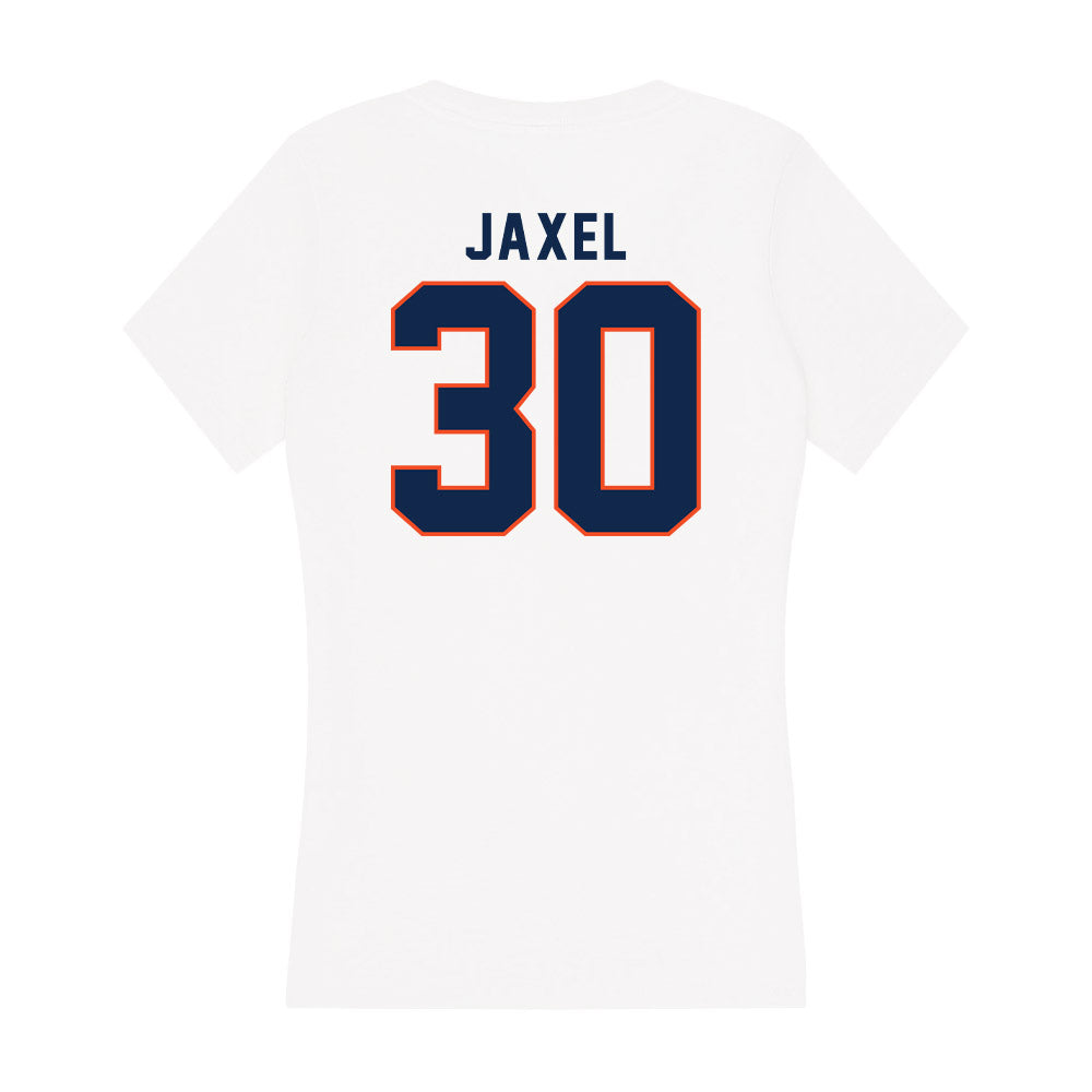 Virginia - NCAA Baseball : Kevin Jaxel - Women's V-Neck T-Shirt-1