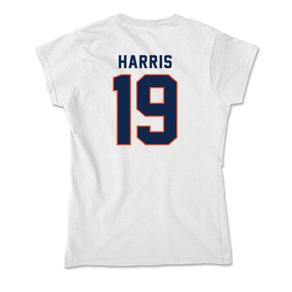 Virginia - NCAA Baseball : Aiden Harris - Soft Style Women’s T-Shirt-1