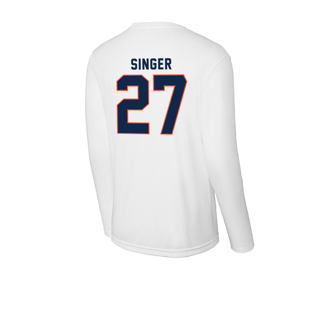 Virginia - NCAA Men's Soccer : Jack Singer - Activewear Long Sleeve T-Shirt