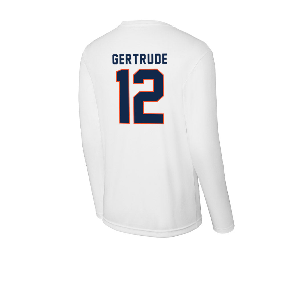 Virginia - NCAA Men's Basketball : Elijah Gertrude - Activewear Long Sleeve T-Shirt