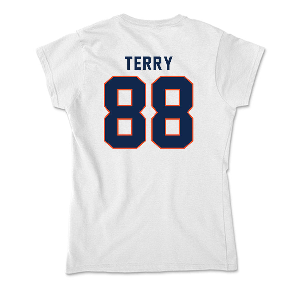 Virginia - NCAA Football : Lorenz Terry - Soft Style Women’s T-Shirt-1