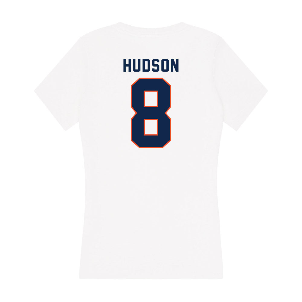 Virginia - NCAA Softball : Kassidy Hudson - Women's V-Neck T-Shirt-1