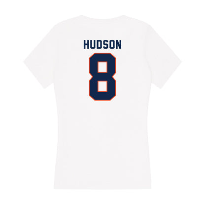 Virginia - NCAA Softball : Kassidy Hudson - Women's V-Neck T-Shirt-1