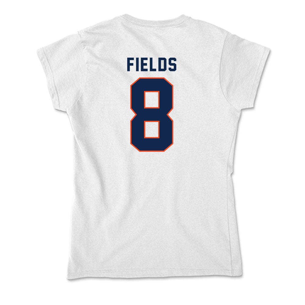 Virginia - NCAA Football : Malachi Fields - Soft Style Women’s T-Shirt-1