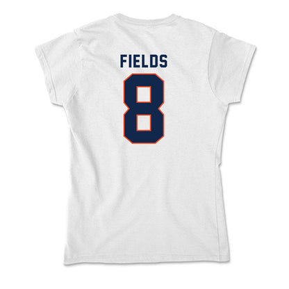 Virginia - NCAA Football : Malachi Fields - Soft Style Women’s T-Shirt-1