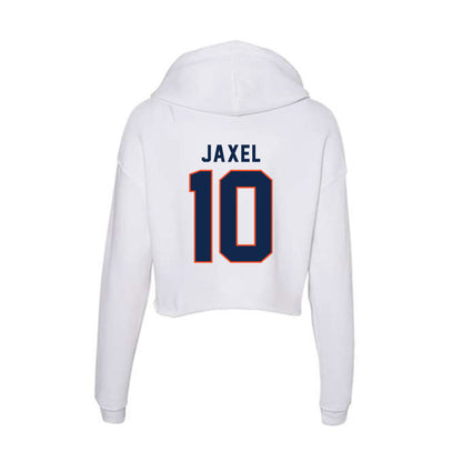 Virginia - NCAA Baseball : Kevin Jaxel - Women's Crop Fleece Hoodie-1