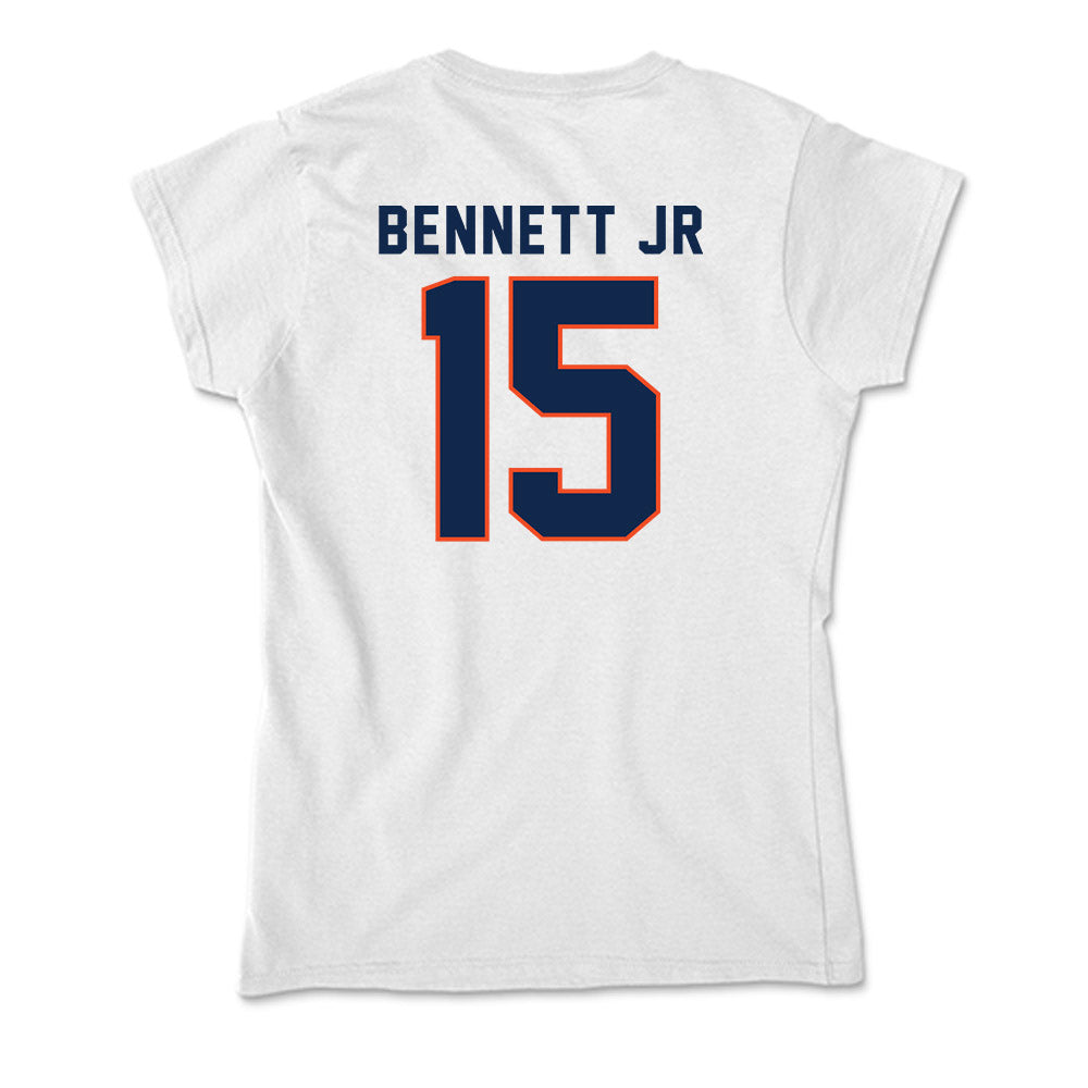 Virginia - NCAA Football : Chico Bennett Jr - Soft Style Women’s T-Shirt-1