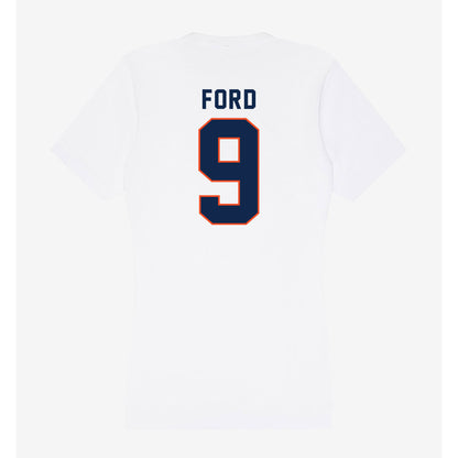 Virginia - NCAA Baseball : Henry Ford - Women's V-Neck T-Shirt-1