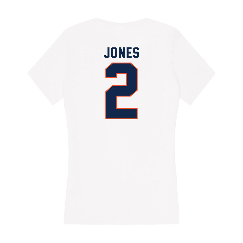 Virginia - NCAA Softball : Kailyn Jones - Women's V-Neck T-Shirt-1