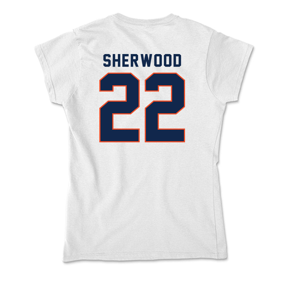 Virginia - NCAA Football : Devin Sherwood - Soft Style Women’s T-Shirt-1