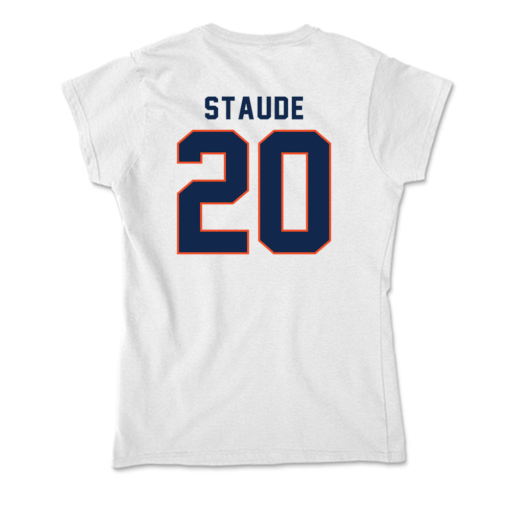 Virginia - NCAA Women's Soccer : Talia Staude - Soft Style Women’s T-Shirt-1