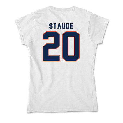 Virginia - NCAA Women's Soccer : Talia Staude - Soft Style Women’s T-Shirt-1