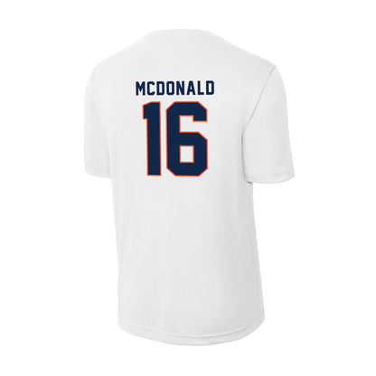 Virginia - NCAA Football : Trey McDonald - Activewear T-Shirt-1