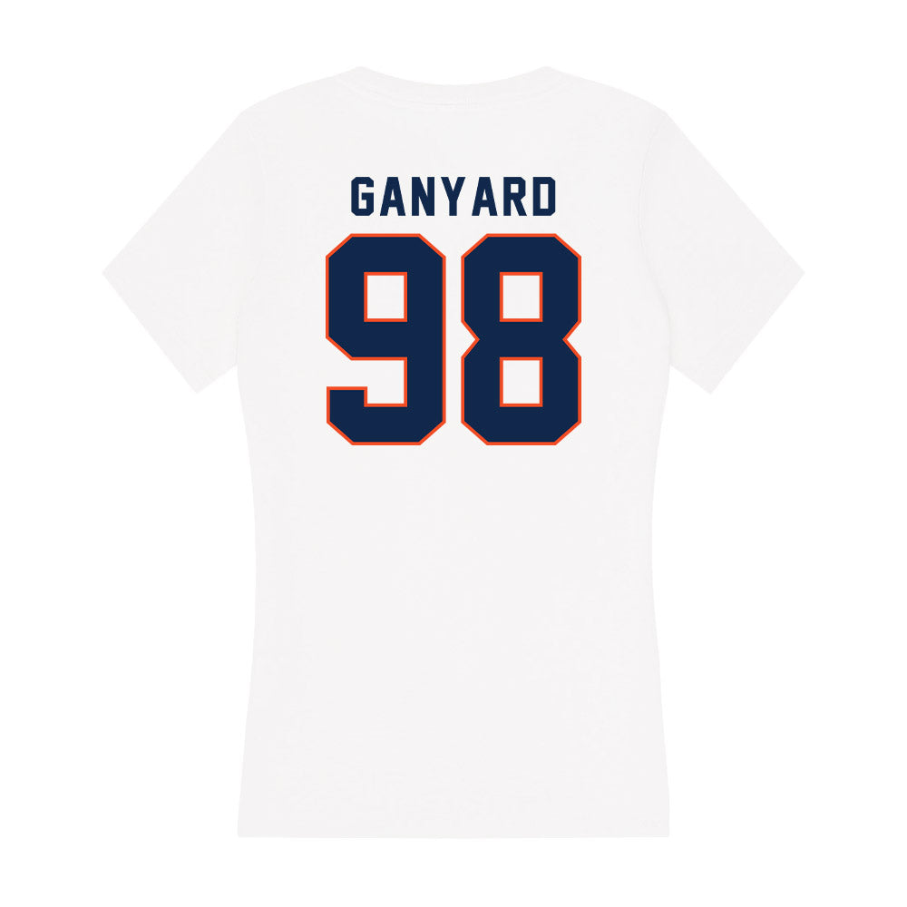 Virginia - NCAA Football : Matthew Ganyard - Women's V-Neck T-Shirt-1