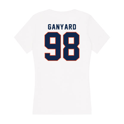 Virginia - NCAA Football : Matthew Ganyard - Women's V-Neck T-Shirt-1