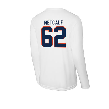 Virginia - NCAA Football : Drake Metcalf - Activewear Long Sleeve T-Shirt