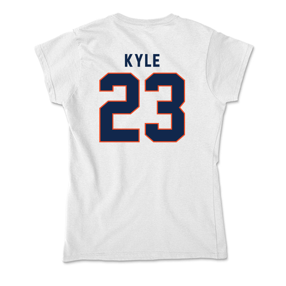 Virginia - NCAA Football : Tayvonn Kyle - Soft Style Women’s T-Shirt-1