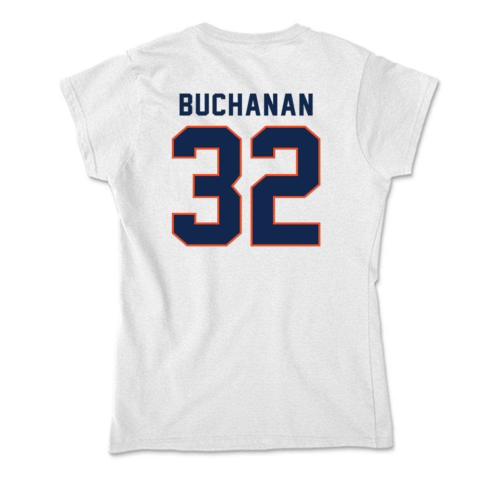 Virginia - NCAA Baseball : Walker Buchanan - Soft Style Women’s T-Shirt-1