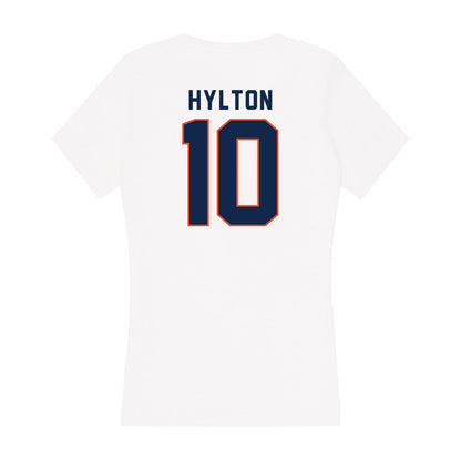 Virginia - NCAA Softball : Jade Hylton - Women's V-Neck T-Shirt-1